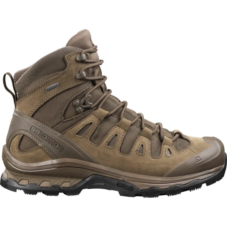 Brown Salomon Quest 4d GTX Forces 2 EN Women\'s Tactical Boots | PH 95842S